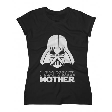 Koszulka damska z nadrukiem I am your mother dla mamy na dzień matki